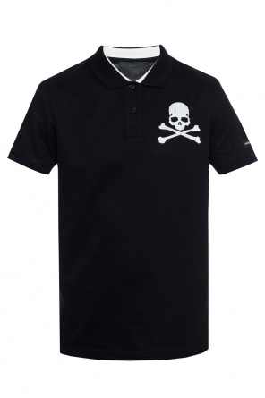 Skull-embroidered polo, zdjęcie 1 Skull-embroidered polo od Philipp Plein